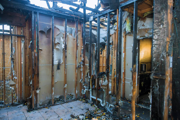 Professional Fire Damage Removal technician working in Missouri City, TX
